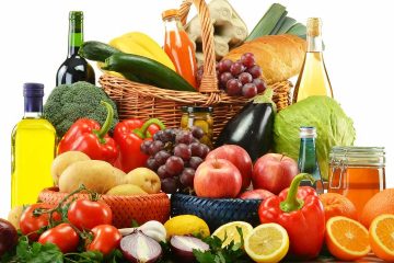 Diverse Obst- und Gemüsesorte als Ernährungstipps während der Quarantäne.
